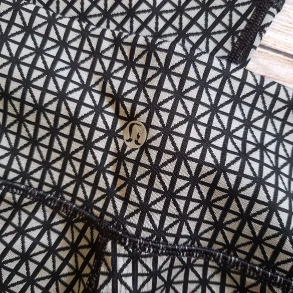 Lululemon Wunder Under Geometric Pattern Leggings… - image 5